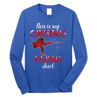 This Is My Christmas Pajama Funny Ice Hockey Cute Gift Long Sleeve Shirt