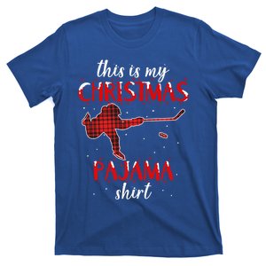 This Is My Christmas Pajama Funny Ice Hockey Cute Gift T-Shirt