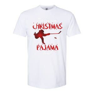 This Is My Christmas Pajama Funny Ice Hockey Cute Gift Softstyle CVC T-Shirt