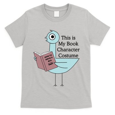 This Is My Book Character Costume Pigeon Reading T-Shirt