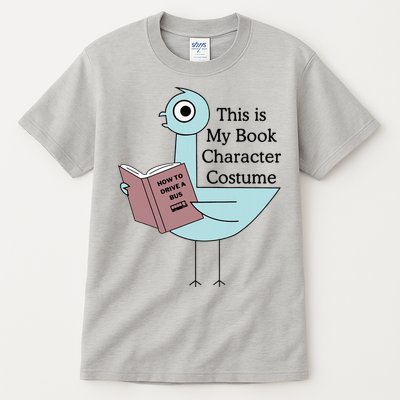 This Is My Book Character Costume Pigeon Reading Tall T-Shirt
