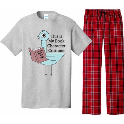 This Is My Book Character Costume Pigeon Reading Pajama Set