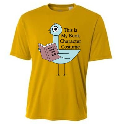 This Is My Book Character Costume Pigeon Reading Cooling Performance Crew T-Shirt