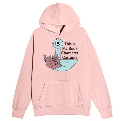 This Is My Book Character Costume Pigeon Reading Urban Pullover Hoodie