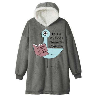 This Is My Book Character Costume Pigeon Reading Hooded Wearable Blanket