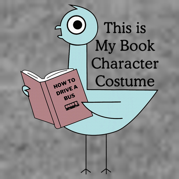 This Is My Book Character Costume Pigeon Reading Sustainable Beanie