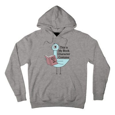 This Is My Book Character Costume Pigeon Reading Tall Hoodie