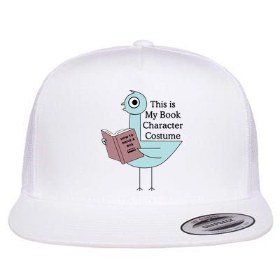 This Is My Book Character Costume Pigeon Reading Flatbill Hat