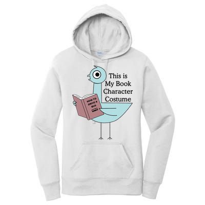 This Is My Book Character Costume Pigeon Reading Women's Pullover Hoodie