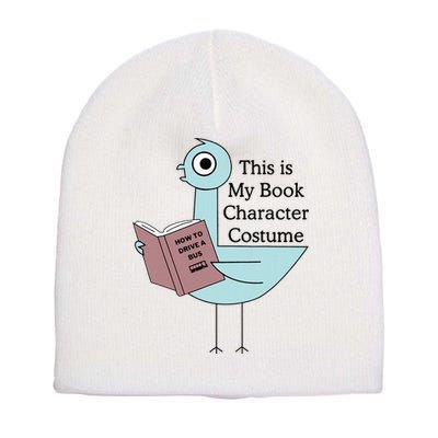 This Is My Book Character Costume Pigeon Reading Short Acrylic Beanie
