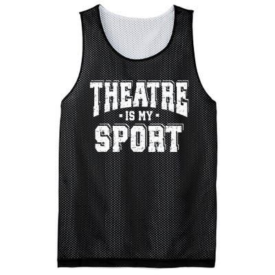 Theatre Is My Sport Mesh Reversible Basketball Jersey Tank