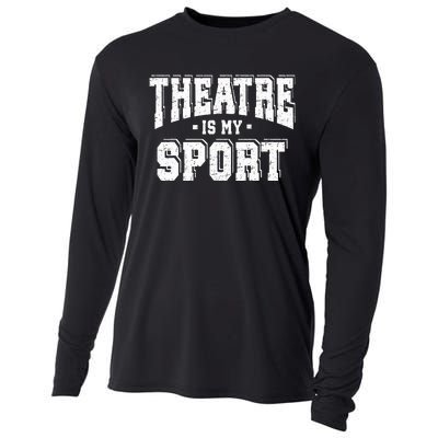 Theatre Is My Sport Cooling Performance Long Sleeve Crew