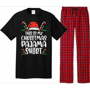 This Is My Christmas Pajama Funny Xmas Pjs Pajama Set