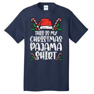 This Is My Christmas Pajama Funny Xmas Pjs Tall T-Shirt