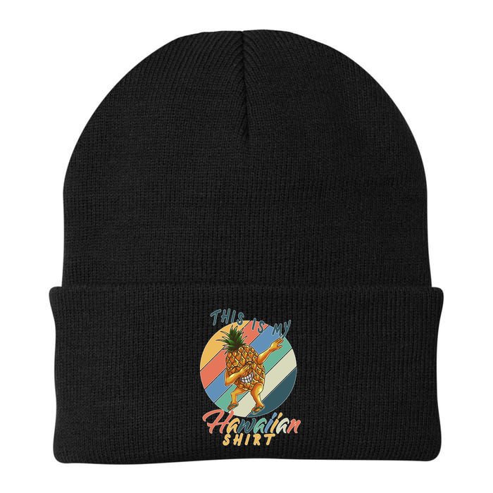 This Is My Hawaiian Shirt Retro Dabbing Pineapple Beanie