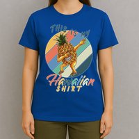 This Is My Hawaiian Shirt Retro Dabbing Pineapple T-Shirt