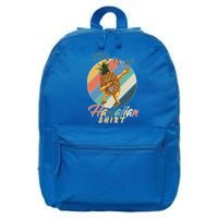This Is My Hawaiian Shirt Retro Dabbing Pineapple 16 in Basic Backpack