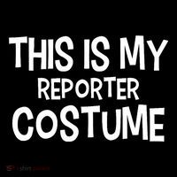 This Is My Reporter Costume Halloween Costume Reporters Baby Bodysuit