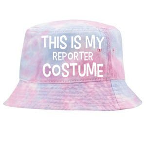 This Is My Reporter Costume Halloween Costume Reporters Tie-Dyed Bucket Hat