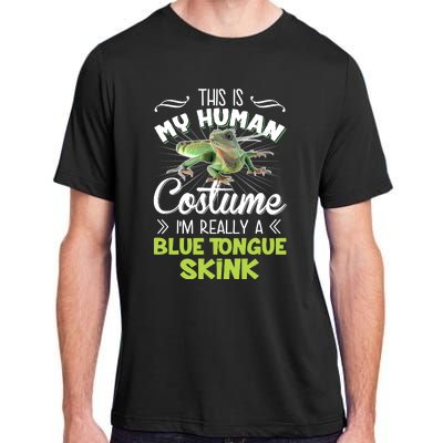 This Is My Human Costume IM Really A Blue Tongue Skink Adult ChromaSoft Performance T-Shirt