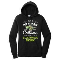 This Is My Human Costume IM Really A Blue Tongue Skink Women's Pullover Hoodie