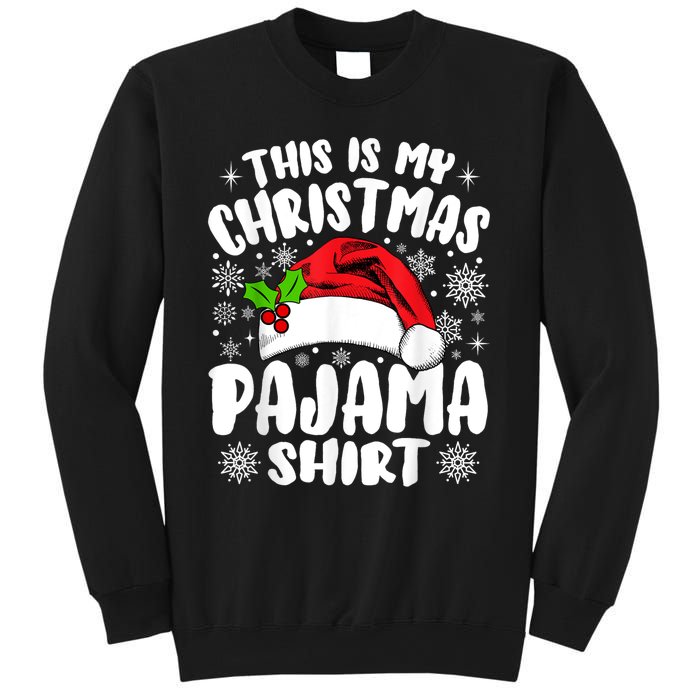 This Is My Christmas Pajama Funny Christmas Outfits Sweatshirt