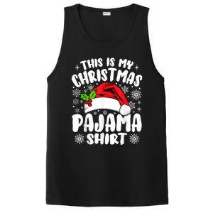 This Is My Christmas Pajama Funny Christmas Outfits PosiCharge Competitor Tank