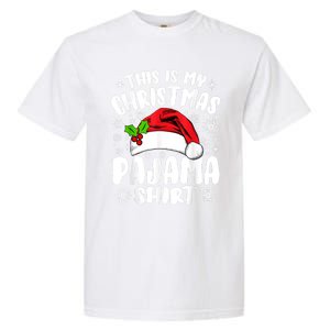 This Is My Christmas Pajama Funny Christmas Outfits Garment-Dyed Heavyweight T-Shirt