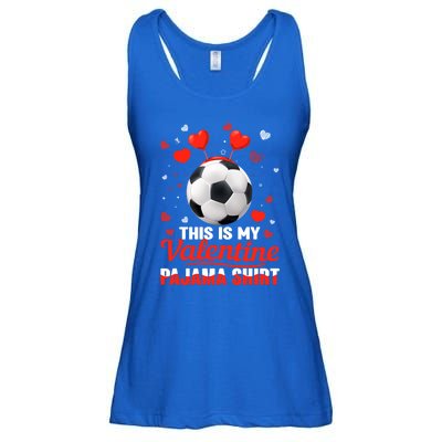 This Is My Valentine Pajama Gift Headband Soccer Players Gift Ladies Essential Flowy Tank