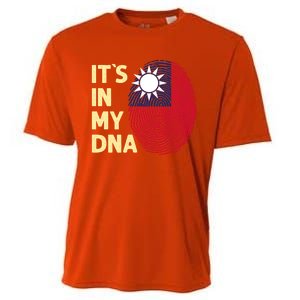 Taiwan In My Dna Taiwanese Flag Team Taiwan Gift Cooling Performance Crew T-Shirt