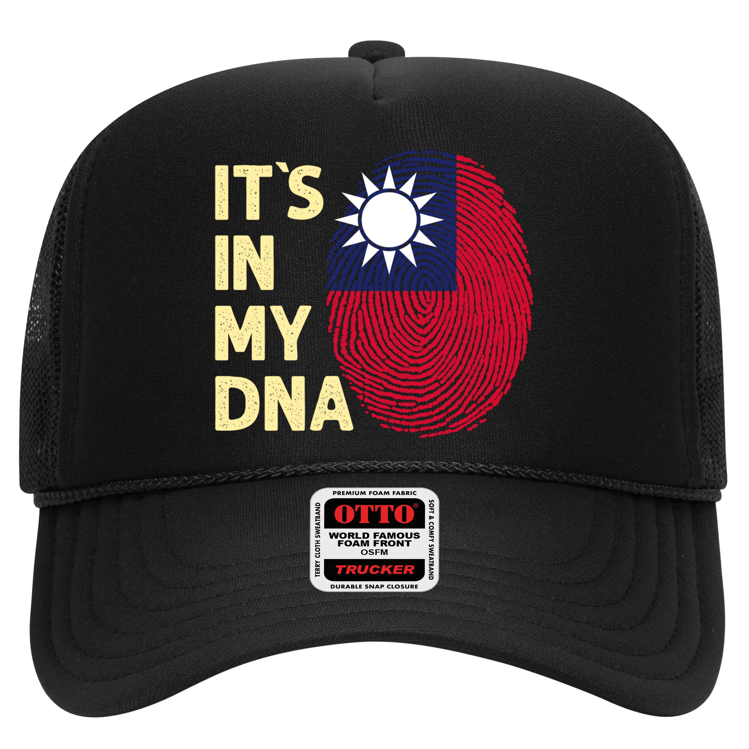 Taiwan In My Dna Taiwanese Flag Team Taiwan Gift Hat