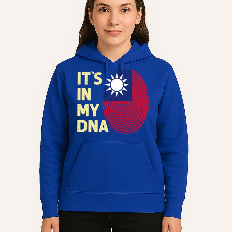 Taiwan In My Dna Taiwanese Flag Team Taiwan Gift Hoodie