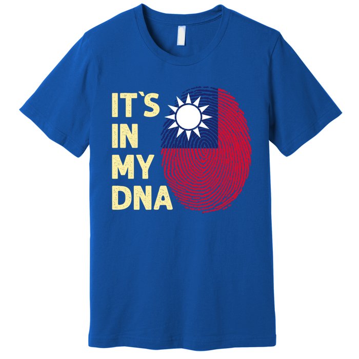 Taiwan In My Dna Taiwanese Flag Team Taiwan Gift Premium T-Shirt