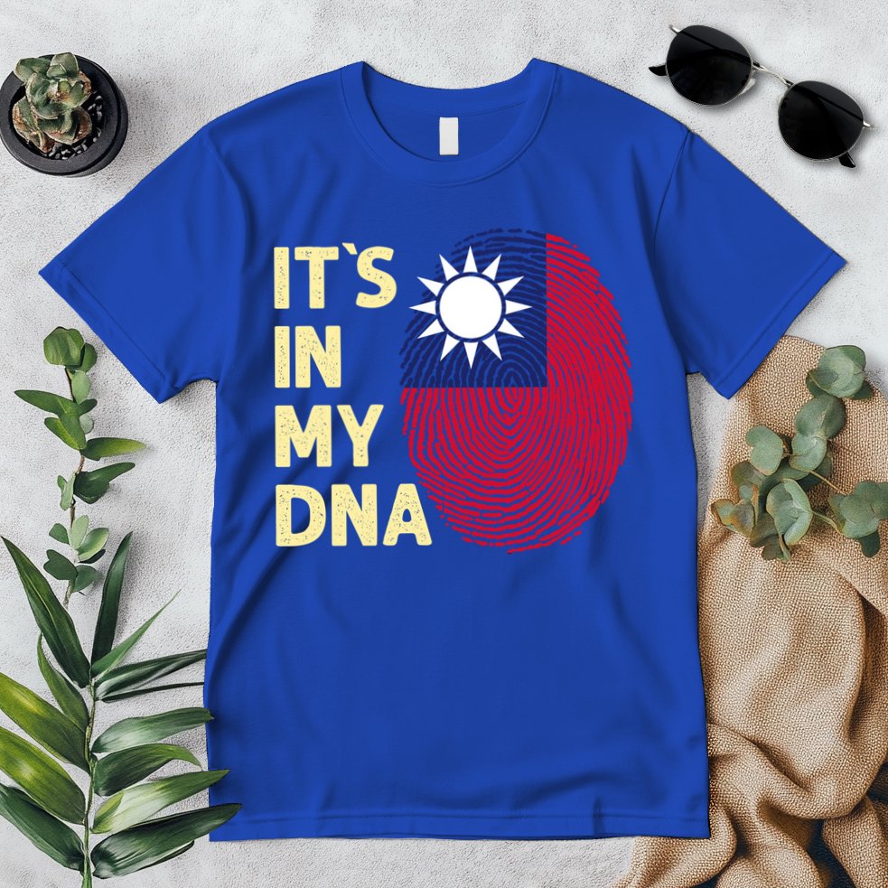 Taiwan In My Dna Taiwanese Flag Team Taiwan Gift Premium T-Shirt