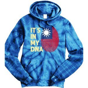 Taiwan In My Dna Taiwanese Flag Team Taiwan Gift Tie Dye Hoodie