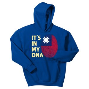 Taiwan In My Dna Taiwanese Flag Team Taiwan Gift Kids Hoodie