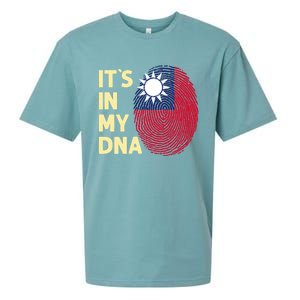 Taiwan In My Dna Taiwanese Flag Team Taiwan Gift Sueded Cloud Jersey T-Shirt