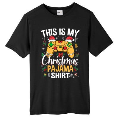 This Is My Christmas Pajama Video Game Gamer Ns Gift Tall Fusion ChromaSoft Performance T-Shirt