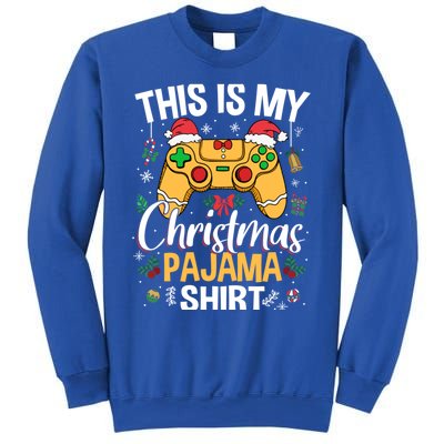 This Is My Christmas Pajama Video Game Gamer Ns Gift Sweatshirt