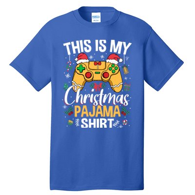 This Is My Christmas Pajama Video Game Gamer Ns Gift Tall T-Shirt