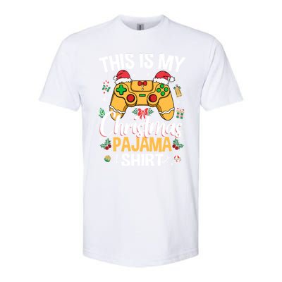 This Is My Christmas Pajama Video Game Gamer Ns Gift Softstyle CVC T-Shirt