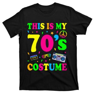 This Is My 70s Costume Funny Groovy Peace Halloween T-Shirt