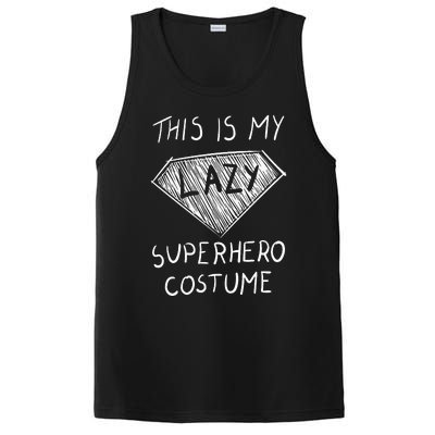 This Is My Lazy Superhero Costume Outfit Funny Halloween PosiCharge Competitor Tank