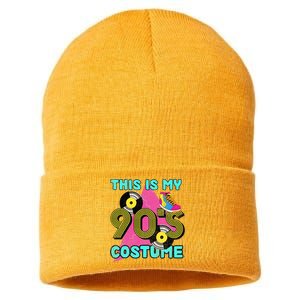 This Is My 90s Costume 1990s Theme Party Vinyl Nineties Sustainable Knit Beanie