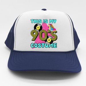 This Is My 90s Costume 1990s Theme Party Vinyl Nineties Trucker Hat