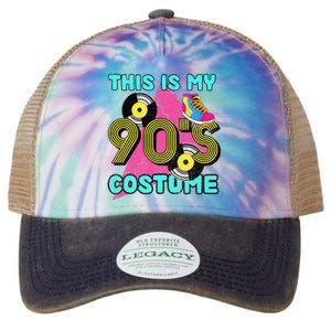 This Is My 90s Costume 1990s Theme Party Vinyl Nineties Legacy Tie Dye Trucker Hat