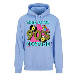 This Is My 90s Costume 1990s Theme Party Vinyl Nineties Unisex Surf Hoodie