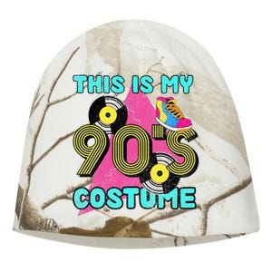 This Is My 90s Costume 1990s Theme Party Vinyl Nineties Kati - Camo Knit Beanie