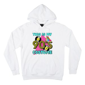 This Is My 90s Costume 1990s Theme Party Vinyl Nineties Hoodie