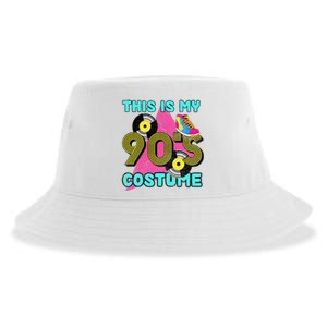 This Is My 90s Costume 1990s Theme Party Vinyl Nineties Sustainable Bucket Hat